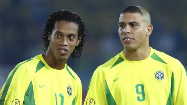 ronaldo e Ronaldinho nos anos 2000